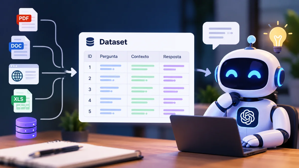 Como criar um dataset para um agente de IA: Guia prático
